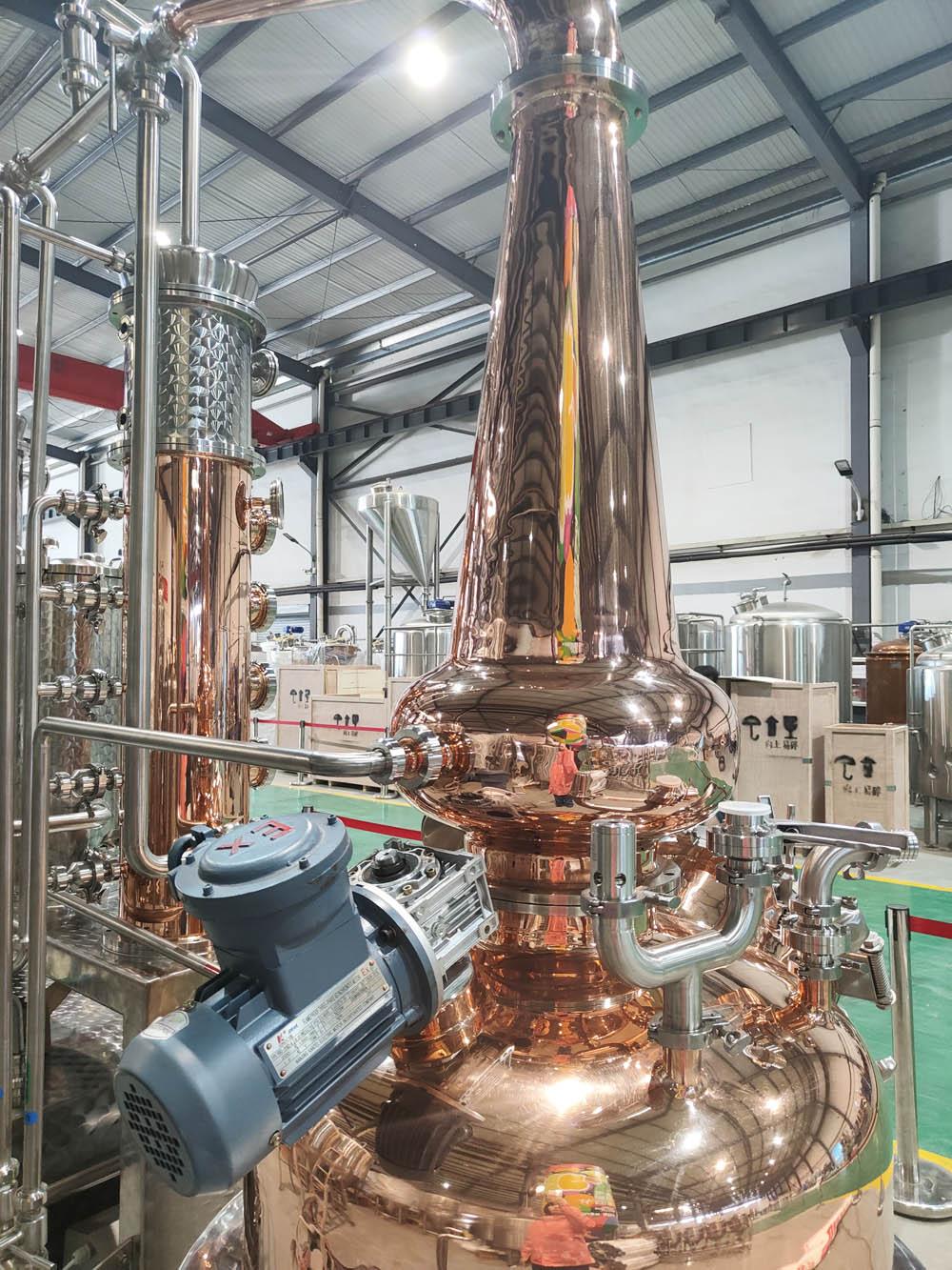 Tiantai Brewtech 300L Copper Distillation System 
